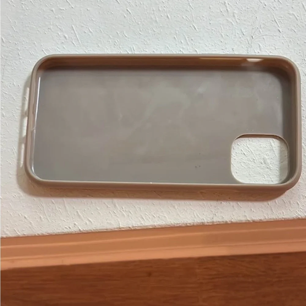 Taupe iPhone 11 Case - Tan